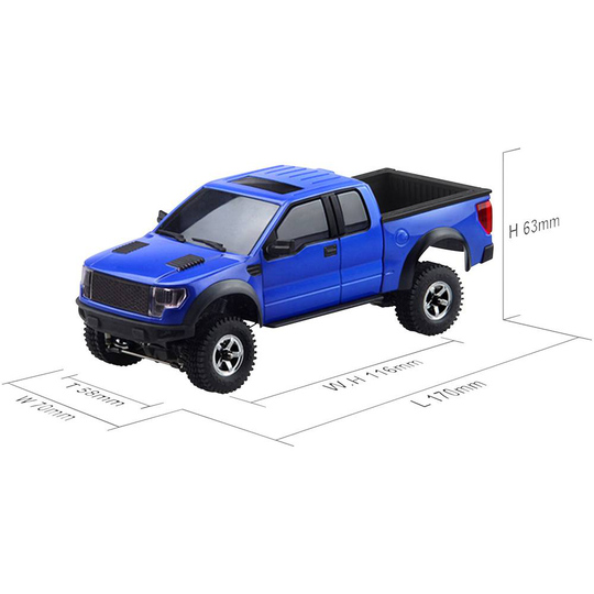RC modellbil SUV 1:35 Amewi Pickup Scaler Borst motor Elektrisk Fyrhjulsdrift (4WD) Byggsats