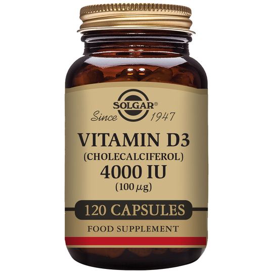 Vitamin D3 (kolekalciferol) Solgar 4000 iu