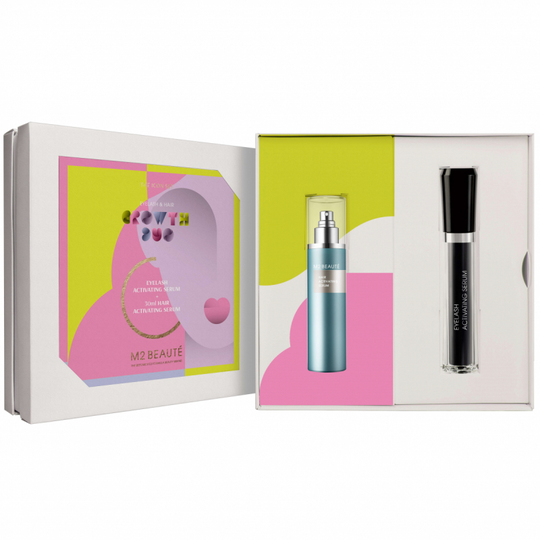 M2 Beaute Eyelash & Hair Growth Duo Set
