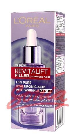 L'Oreal Revitalift FILLER Serum anti 1.5% of pure hyaluronic acid 30ml