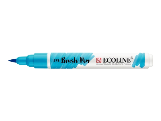 Ecoline Brush Pen Sky Blue (Cyan) 578