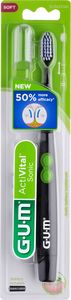 Gum ActiVital Sonic tandborste svart 1 st