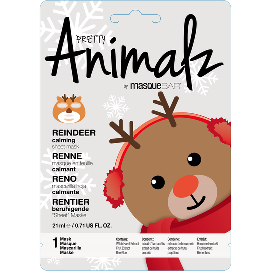 MasqueBar Animalz Reindeer Sheet Mask 21 ml