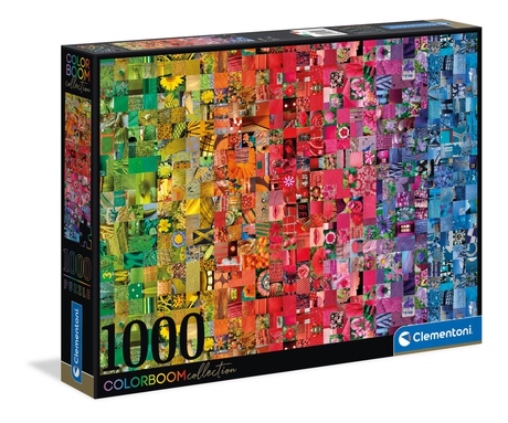 Clementoni Collage, Pussel, 1000 styck, Konst, Barn och vuxna, 10 År