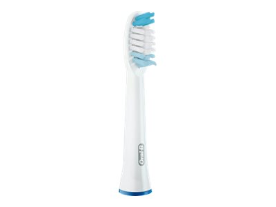 Oral-B Pulsonic Clean - Extra tandborsthuvud - till tandborste - vit (paket om 4) - för Pulsonic 9565, 9585, 9595