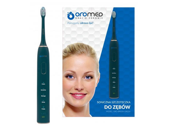 !Sonic toothbrush tip ORO-BRUSH GREEN