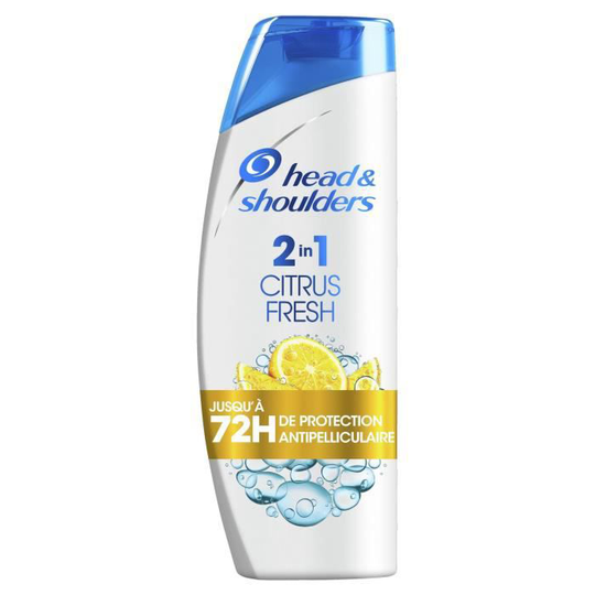 Head et Shoulders Citrus Fresh 2 i 1 Shampoo og balsam - 480 ml