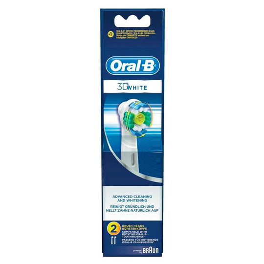 Tandborsthuvud 3d White Pro-bright Oral-B (2 uds)