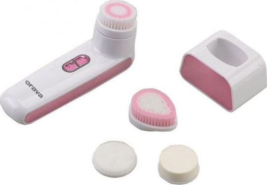 Orava Electric facial brush + 4 different heads (FB-04)