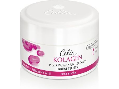 Celia Collagen series Greasy cream against wrinkles for dry skin 50 ml