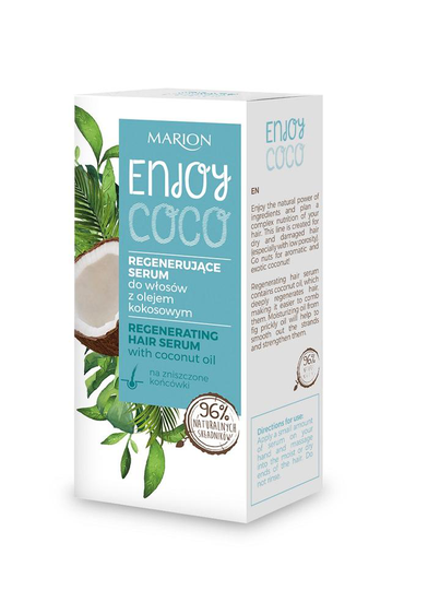 MARION_Enjoy Coco regenerujące serum do wĹ,osĂłw z olejem kokosowym 50ml