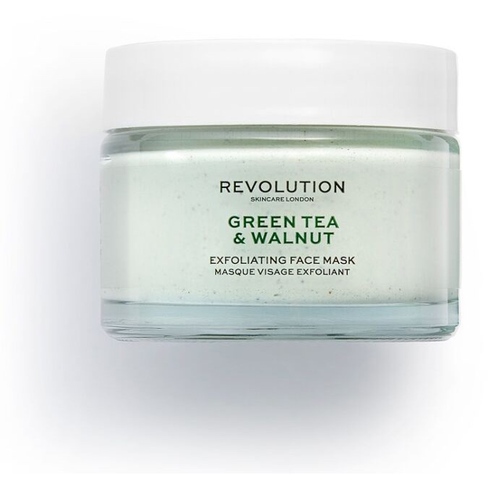 Revolution Skincare Green Tea & Walnut Exfoliating Face Mask 50 ml