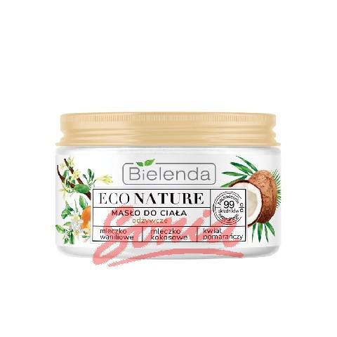 Bielenda Eco Nature nourishing body butter - Vanilla & Coconut Milk & Orange Blossom 250ml