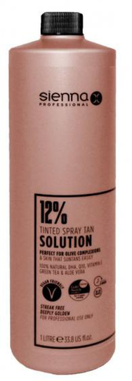 självbrännare Tanning Liquid 12% 1 liter veganbrun