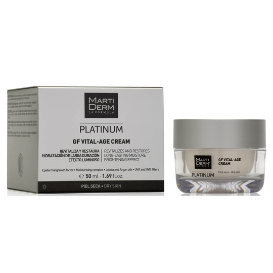 MartiDerm Platinum Gf Vital Age Cream Dry And Very Dry Skin 50 ml