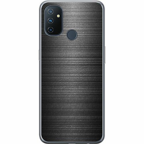 OnePlus Nord N100 Genomskinligt Skal Brushed Metal