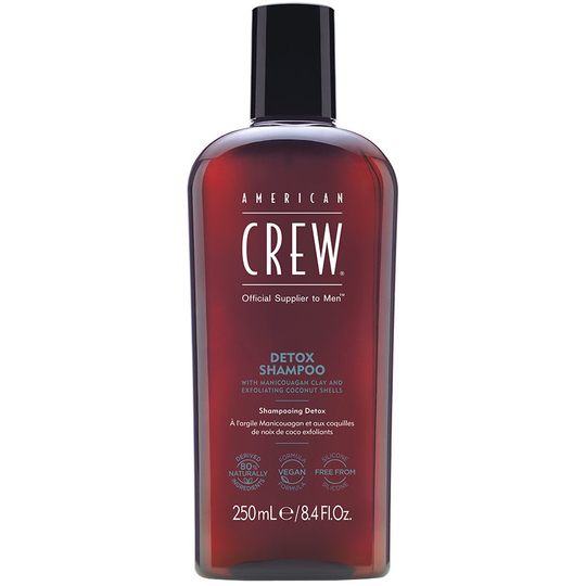 Detox Shampoo, 250 ml American Crew Schampo för män