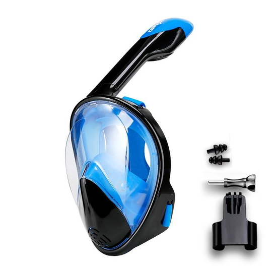 Full Face Scuba Diving Mask Anti Fog Goggles med kameramodell Underwater Wide View Snorkel Simning Mask för vuxna Ungdom Kina Kina Kina