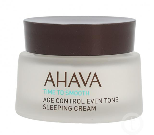 nattkräm Time To Smooth Age Control 50 ml vegansk vit