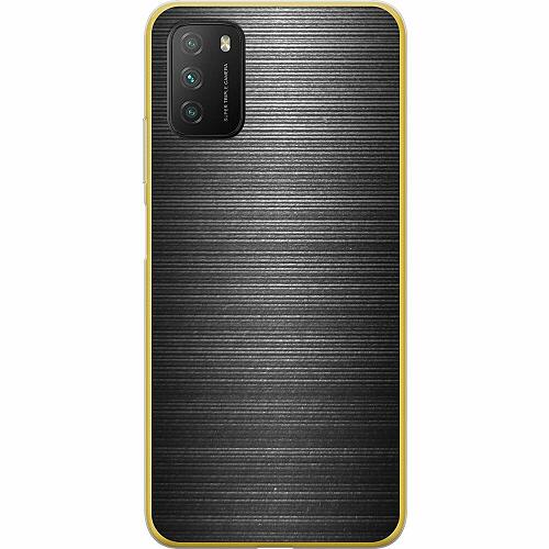Xiaomi Poco M3 Genomskinligt Skal Brushed Metal
