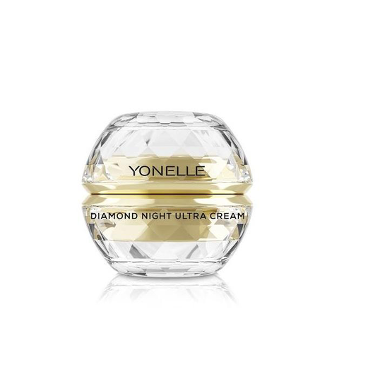 YONELLE Diamond Night Cream Ultra Facial Cream och mun på natten 50ml