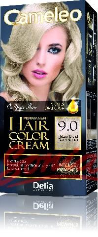 Delia Cosmetics Cameleo HCC permanent paint Omega + No. 9.0 Natural Blonde 1op.
