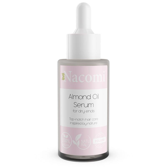 NACOMI_Almond Oil Serum seru m do koĹ"cĂłwek z olejem ze sĹ,odkich migdaĹ,Ăłw z pipetą 50ml
