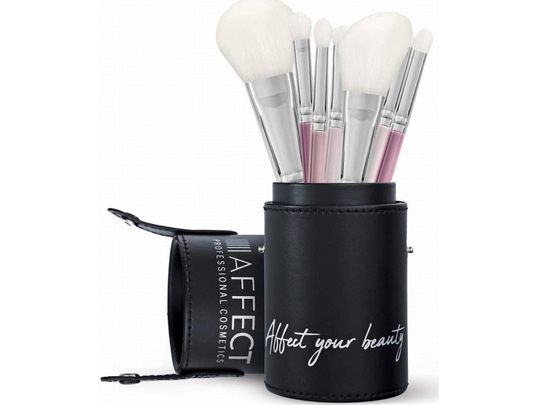 Affect Affect Brush set of 7 makeup brushes in a KM00T tube