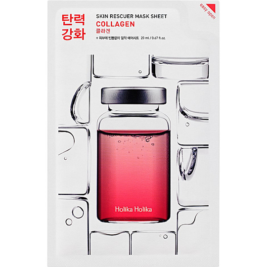Holika Holika Skin Rescuer Mask Sheet - Collagen, Holika Holika Ansiktsmask