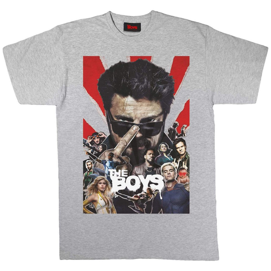 The Boys Kvinnor/Damer Collage Boyfriend T-Shirt