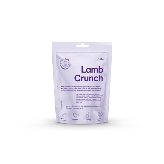 BUDDY Lamb Crunch Hundgodis 150 g