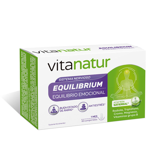 Multivitamin och mineral Vitanatur Equilibrium (60 uds)