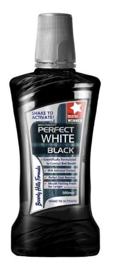 Beverly Hills Formula Mouthwash perfect white black 500 ml