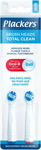 Plackers Brush head refills Total Clean 2 st