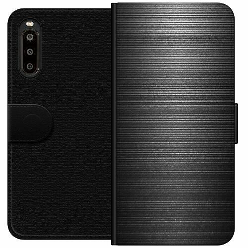 Sony Xperia 10 II Plånboksfodral Brushed Metal