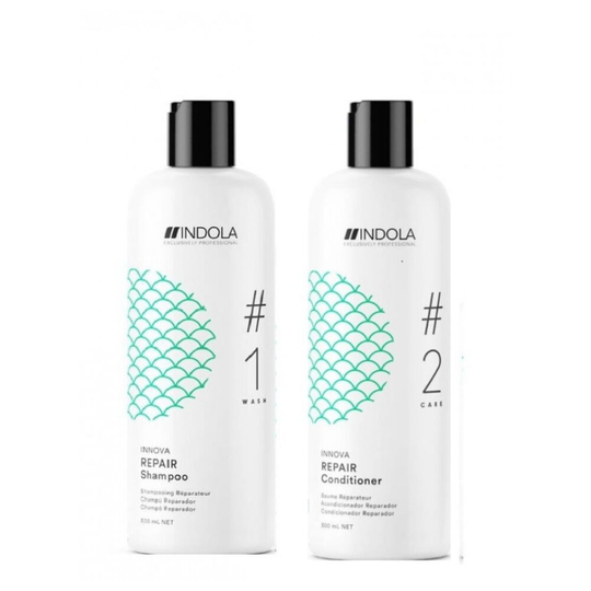 Schampo och balsam Indola Repair (2 pcs)
