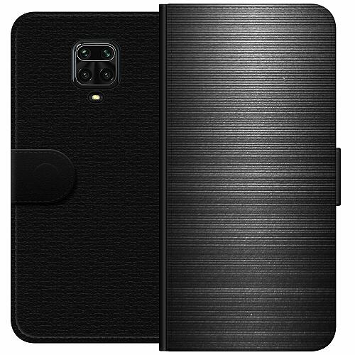 Xiaomi Redmi Note 9S Plånboksfodral Brushed Metal