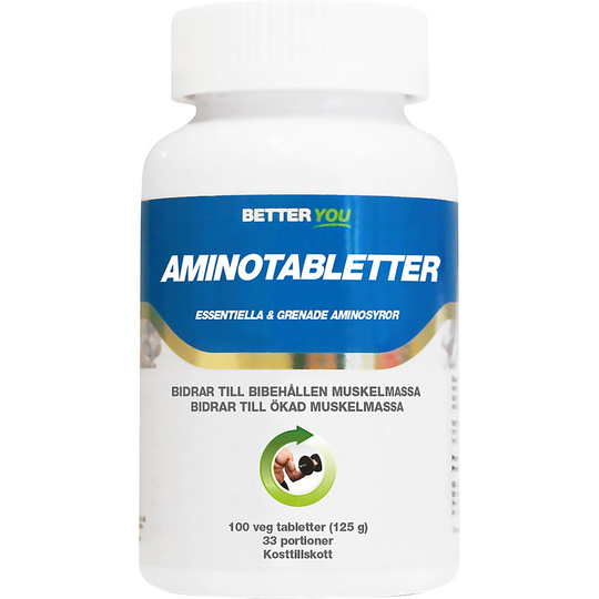 Amino Tabletter, Better You Kosttillskott