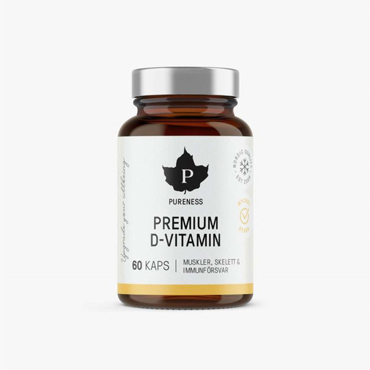 Premium D-Vitamin, 60 caps, Vitaminer