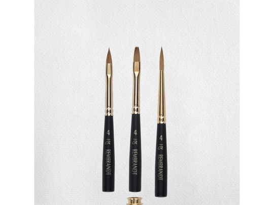 Rembrandt Watercolour brush travel set | 3 x no. 4