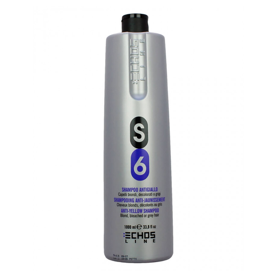 Echos Line Care S6 anti-yellow shampoo 1000 ml