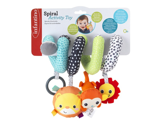 Infantino brush for a trolley with animals