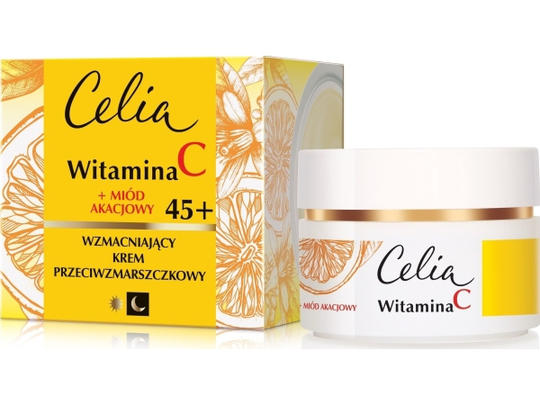 Celia Face Cream Vitamin C 45+ Acacia Honey Anti-wrinkle 50ml