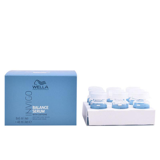 Håravfallsmotverkande serum Invigo Balance Wella (8 x 6 ml)