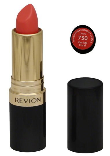 REVLON Super Lustrous CREME Lipstick - 750 Kiss Me Coral