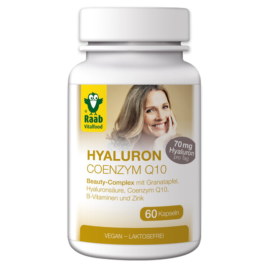 Raab Vitalfood Hyaluron - Coenzym Q10 (Skönhetskomplex), 30 g