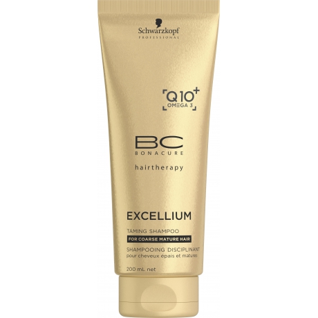 Schwarzkopf BC Excellium Taming Shampoo 200ml