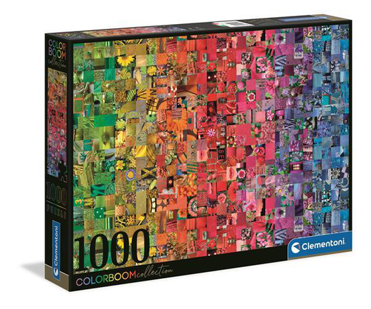 Clementoni High Quality Collection - Collage Colorboom (1000 bitar)