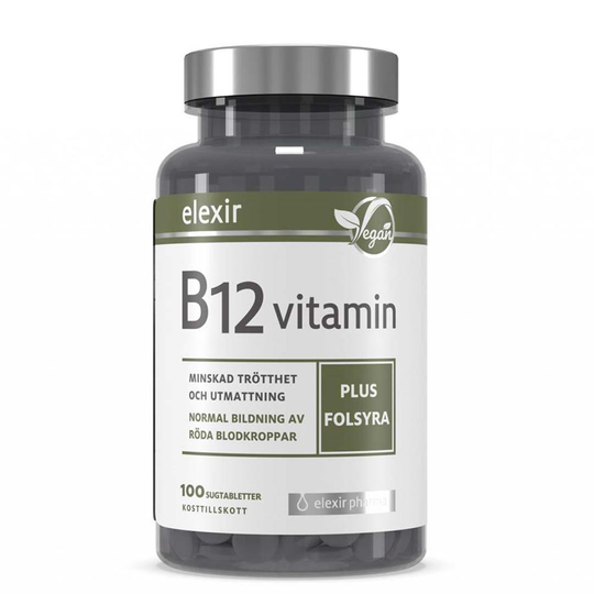 B12 Vitamin, 100 tabs, Vitaminer