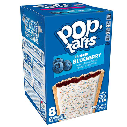 Kelloggs Pop-Tarts Frosted Blueberry